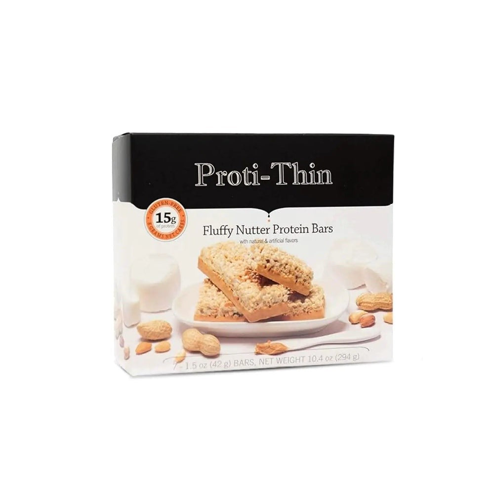 Proti-Thin Fluffy Nutter Protein Bars - Peanut Butter (7 Pack)