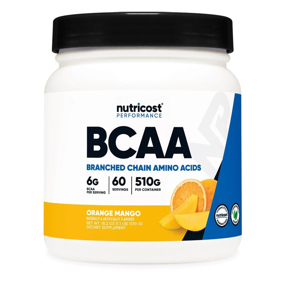 Nutricost BCAA Powder - Orange Mango (510g)