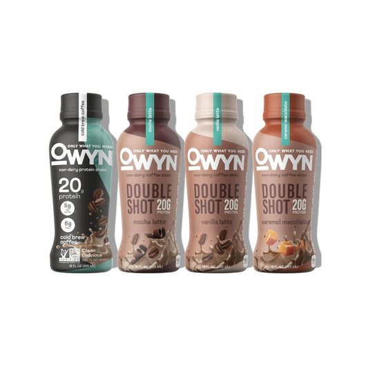 OWYN Coffee Protein Shake - Variety (12 Pack)