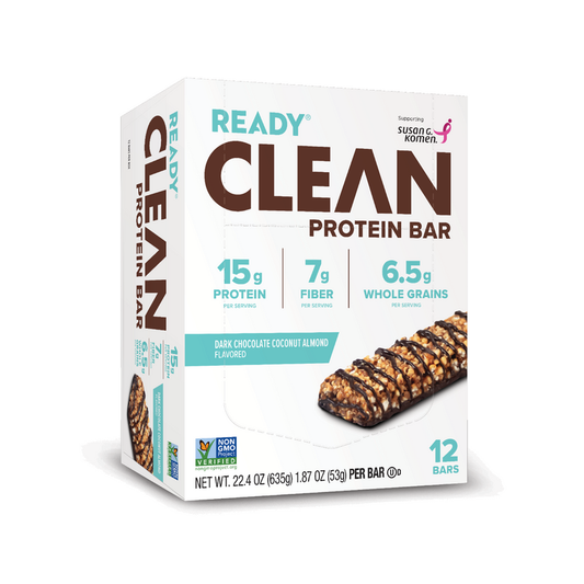 Ready® Clean Protein Bar - Dark Chocolate Coconut Almond (12 Pack)