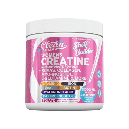 Clean Nutra Womens Creatine Monohydrate & More  - Tropical Orange (269g)