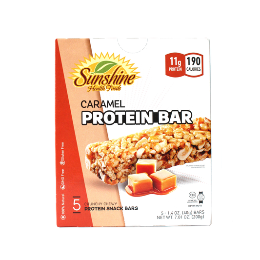 Sunshine Health Foods Protein Bars - Caramel (5 Pack)