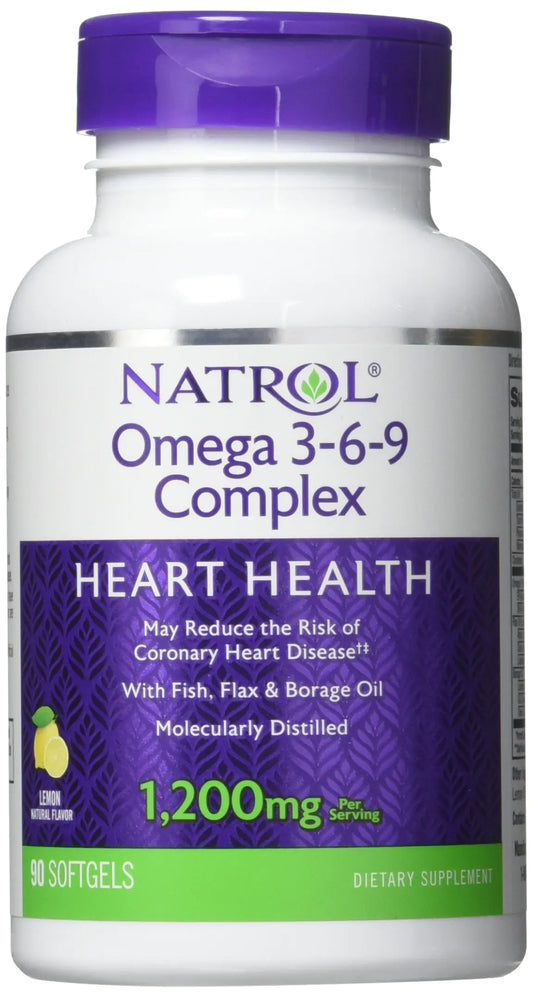 Natrol Omega 3-6-9 Complex (90 Softgels)
