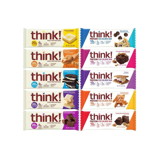 Think! Protein Bars - Variety (10 Pack)