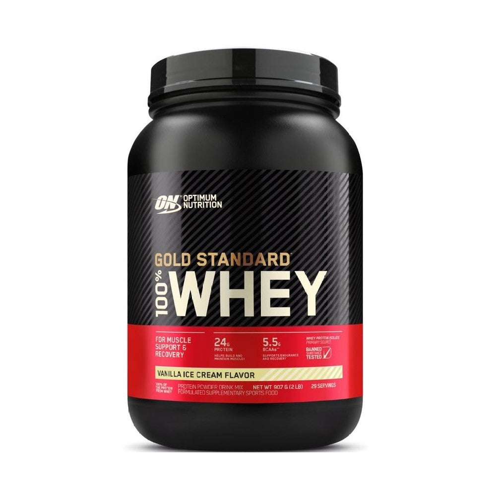 Optimum Nutrition Gold Standard 100% Whey Protein 2LB - Vanilla