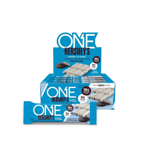 ONE Hersheys Protein Bar - Cookies 'n' Creme (12 Pack)