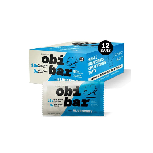 Bobby's Obi Bar - Blueberry (12 Pack)